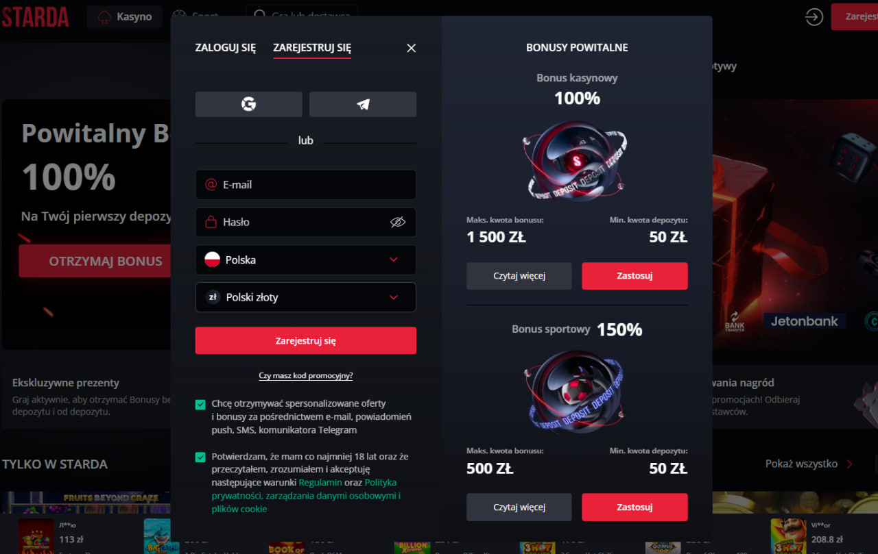 Odkryj Wszechświat 9000 Gier Automaty Live Casino i Sport